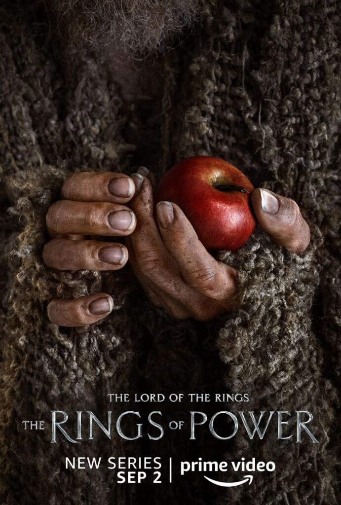 Prime Video divulga pôsteres diferentões de nova série O Senhor dos Anéis 8 Pôster de O Senhor dos Anéis: Os Anéis de Poder (Divulgação/ Amazon Prime Video)