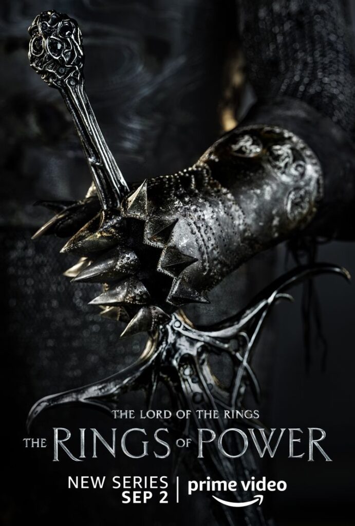 Prime Video divulga pôsteres diferentões de nova série O Senhor dos Anéis 9 Pôster de O Senhor dos Anéis: Os Anéis de Poder (Divulgação/ Amazon Prime Video)