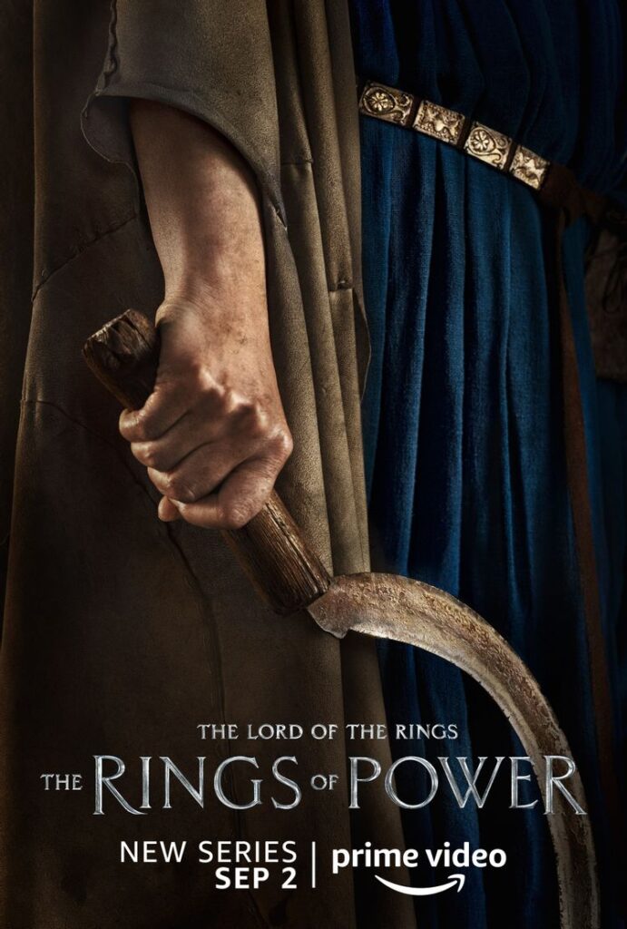 Prime Video divulga pôsteres diferentões de nova série O Senhor dos Anéis 13 Pôster de O Senhor dos Anéis: Os Anéis de Poder (Divulgação/ Amazon Prime Video)