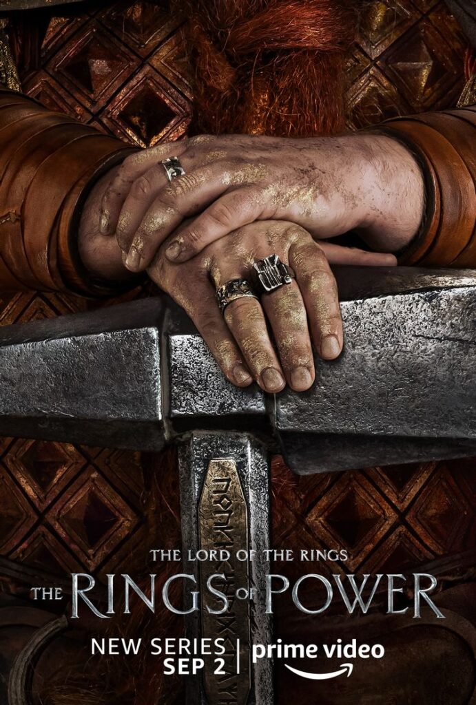 Prime Video divulga pôsteres diferentões de nova série O Senhor dos Anéis 16 Pôster de O Senhor dos Anéis: Os Anéis de Poder (Divulgação/ Amazon Prime Video)
