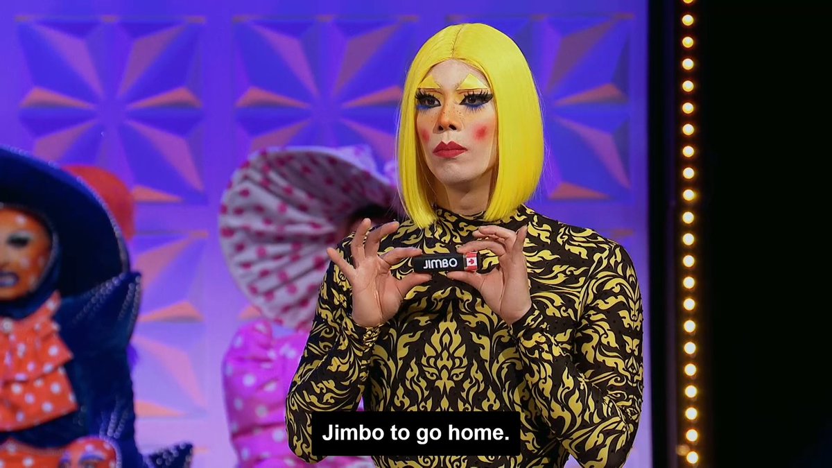 Pangina Heals mandou Jimbo para casa em RuPaul's Drag Race UK vs The World (Reprodução)