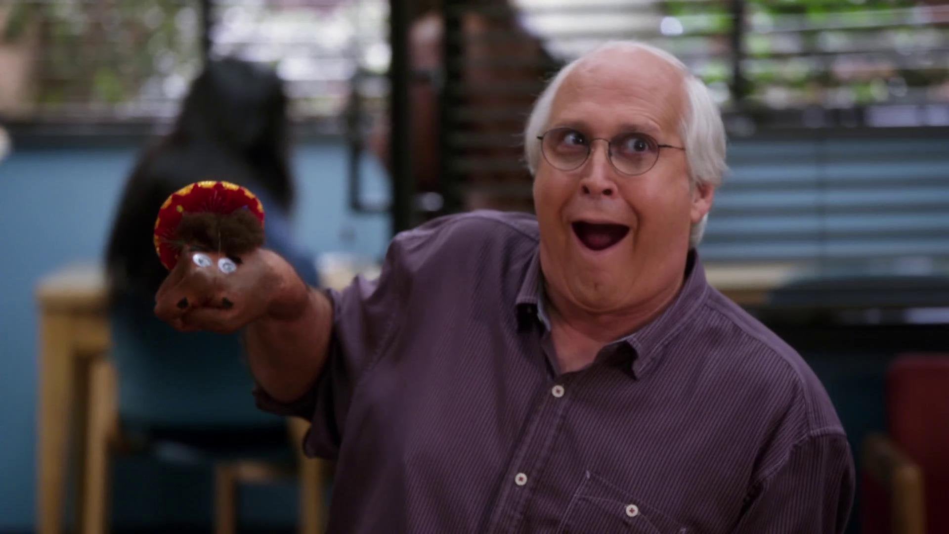Pierce (Chevy Chase) em Community 