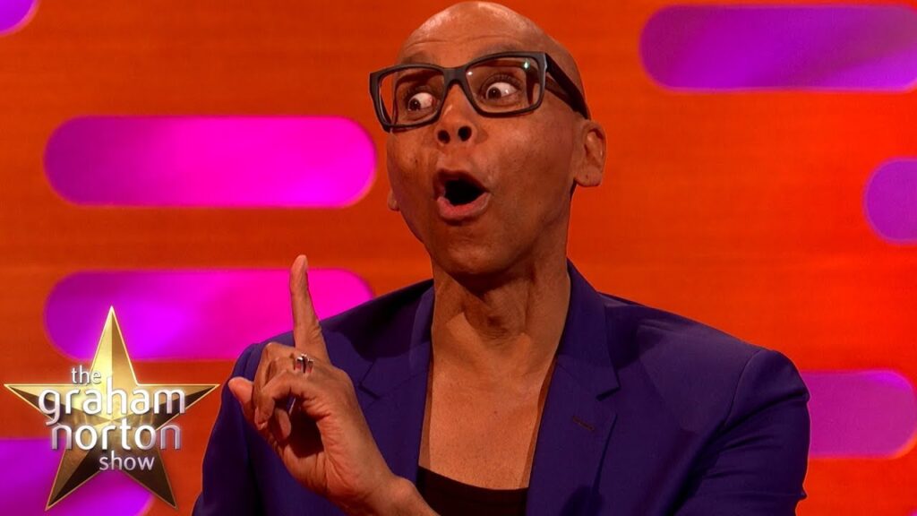 RuPaul no Graham Norton Show (Reprodução)