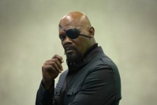 Nick Fury (Samuel L. Jackson) em Capitão América 2