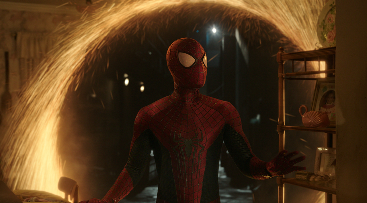 Andrew Garfield como Peter Parker em Homem-Aranha: Sem Volta Para Casa