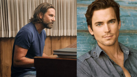 Bradley Cooper e Matt Bomer serão um casal em novo filme da Netflix Bradley Cooper e Matt Bomer Montagem Reproducao