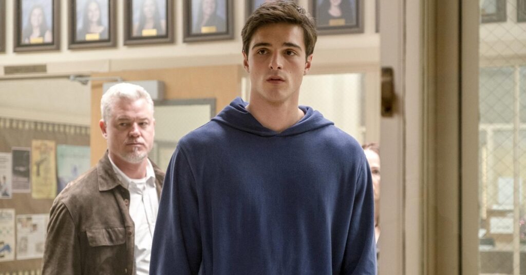 Jacob Elordi sobre público alvo: “Euphoria é para todos” Nate (Jacob Elordi) em cena de Euphoria (Reprodução)