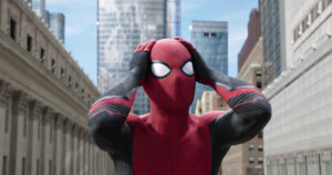 Tom Holland como Homem-Aranha em Homem-Aranha: Sem Volta Para Casa (Reprodução / Sony Pictures)
