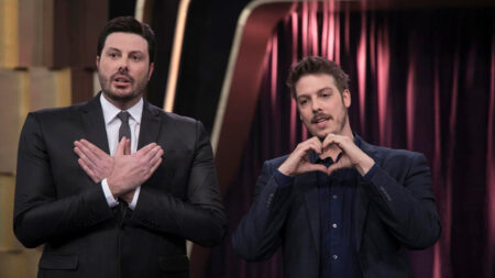 Danilo Gentili e Fábio Porchat