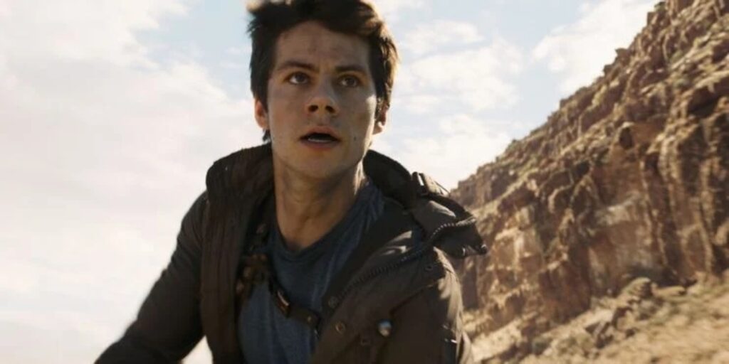 Dylan O'Brien em Maze Runner (Reprodução)