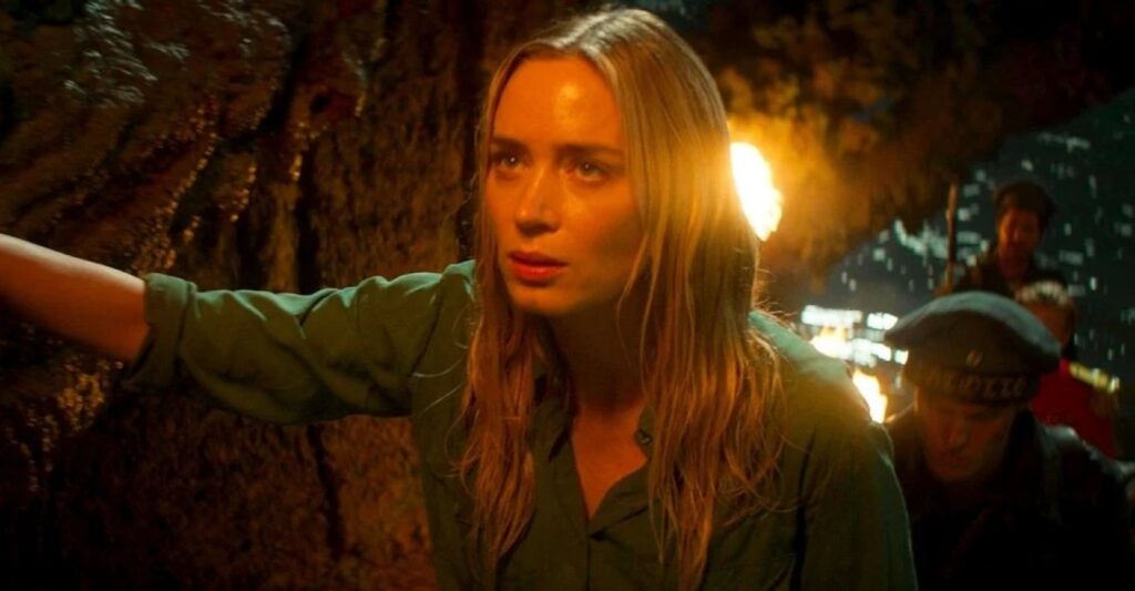 Emily Blunt em Jungle Cruise (Reprodução)