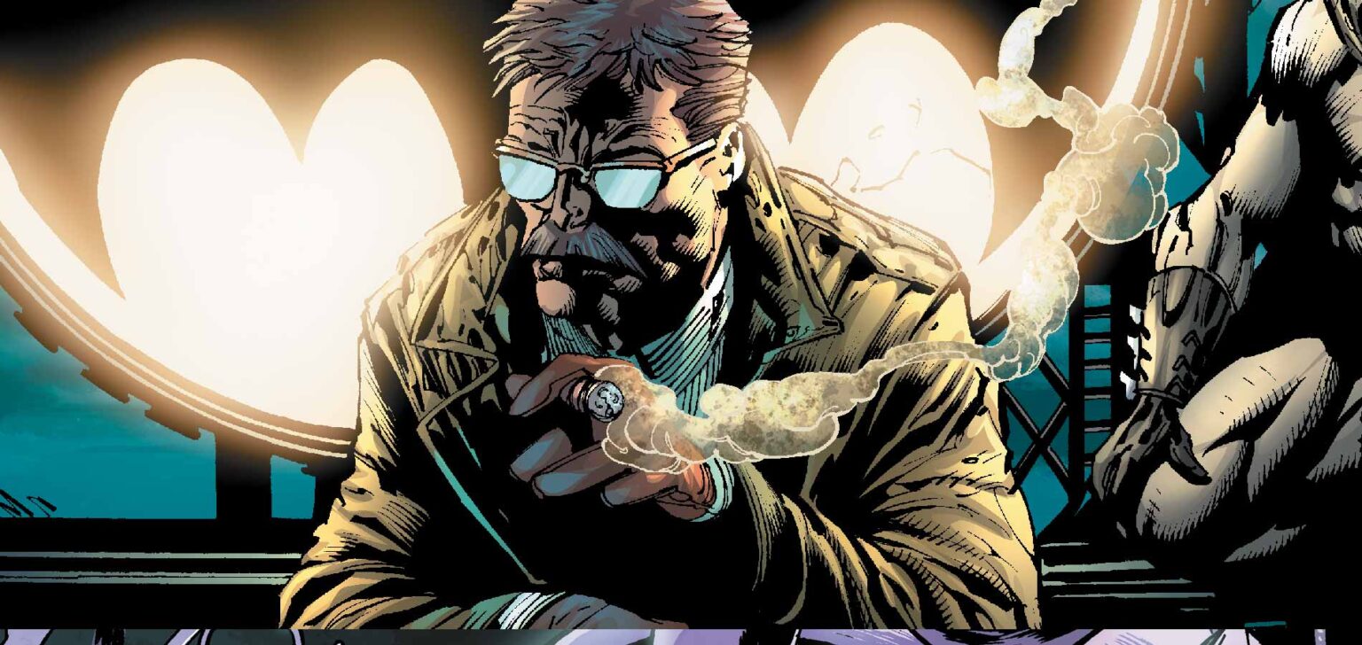 Jim Gordon nos quadrinhos Reproducao
