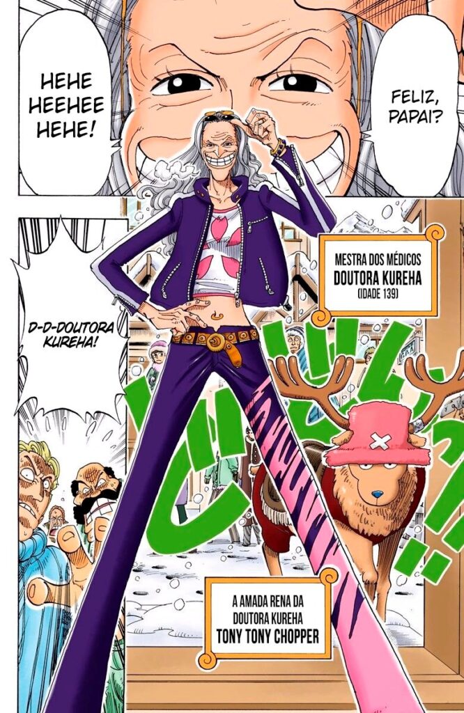 Kureha nos mangas One Piece Reproducao Unionleitor