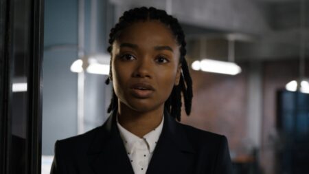 Nona Parker Johnson e Carmen Nova Riley em Law Order Organized Crime Divulgacao