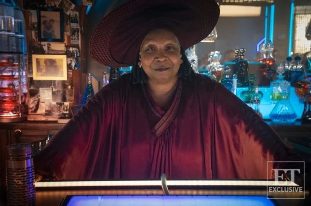 Whoopi Goldberg como Guinan em Star Trek: Picard (Reprodução)