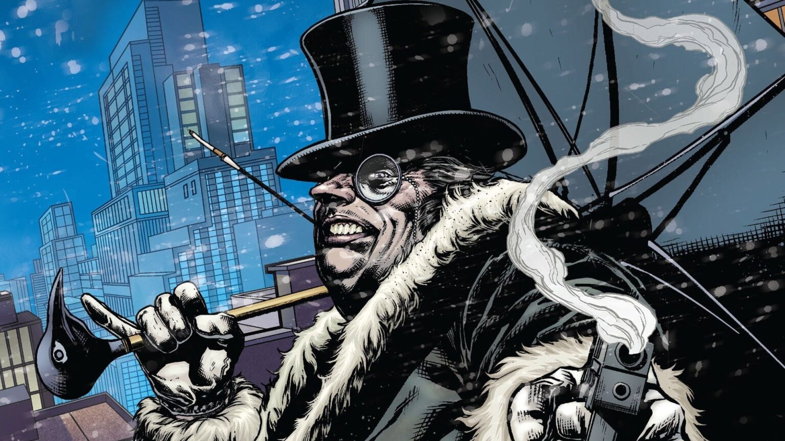 Pinguim nos quadrinhos do Batman Reproducao