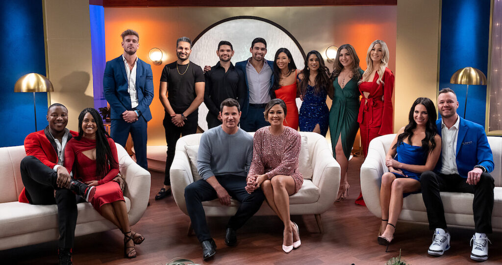 Participantes de Casamentos às Cegas revelam maior lição aprendida Reuniao de participantes da 2a temporada de Casamento as Cegas Divulgacao