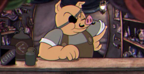 Seu Torresmo em Cuphead A serie Reproducao