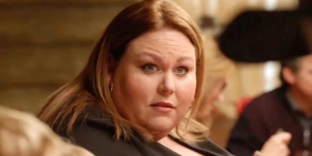 Atriz de This is Us fica irritada ao ver sua personagem ser ignorada na série Kate em cena do episódio 7 da 6a temporada de This Is Us (Reprodução)