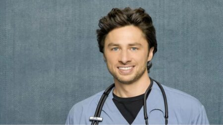Zach Braff em Scrubs Divulgacao