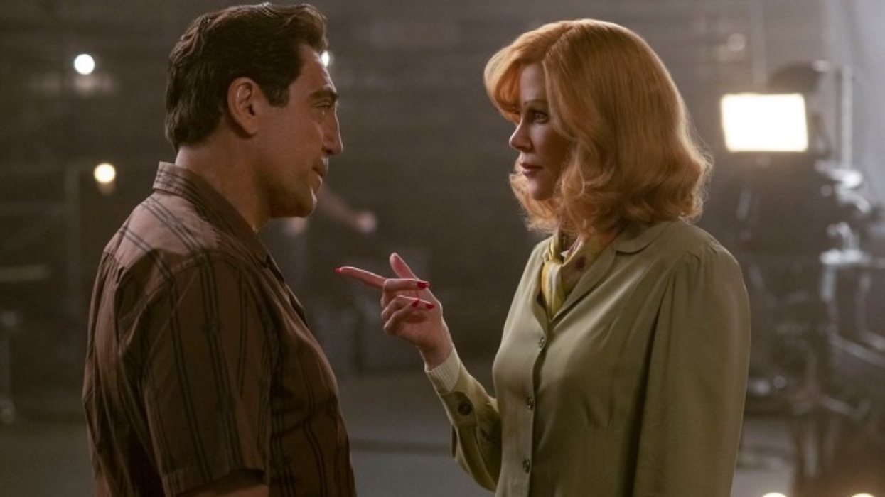 Javier Bardem e Nicole Kidman em Apresentando os Ricardos (Reprodução)
