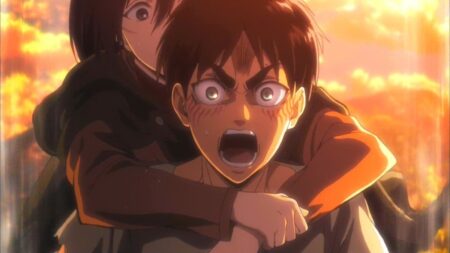Eren em Attack on Titan (Shingeki no Kyojin) (Reprodução)
