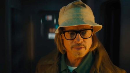 Brad Pitt em Trem-Bala
