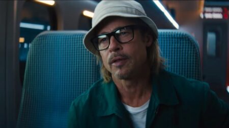 Brad Pitt em Trem-Bala