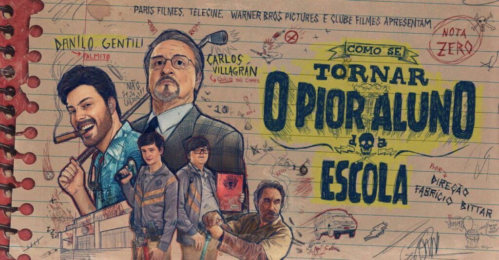Alvo da Justiça, filme Como se Tornar o Pior Aluno da Escola é removido da Netflix Pôster de Como se Tornar o Pior Aluno da Escola