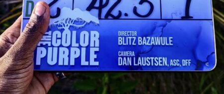 Imagem de bastidores confirma filmagens de A Cor Púrpura Diretor publicou imagem confirmando filmagens de A Cor Púrpura (Reprodução)