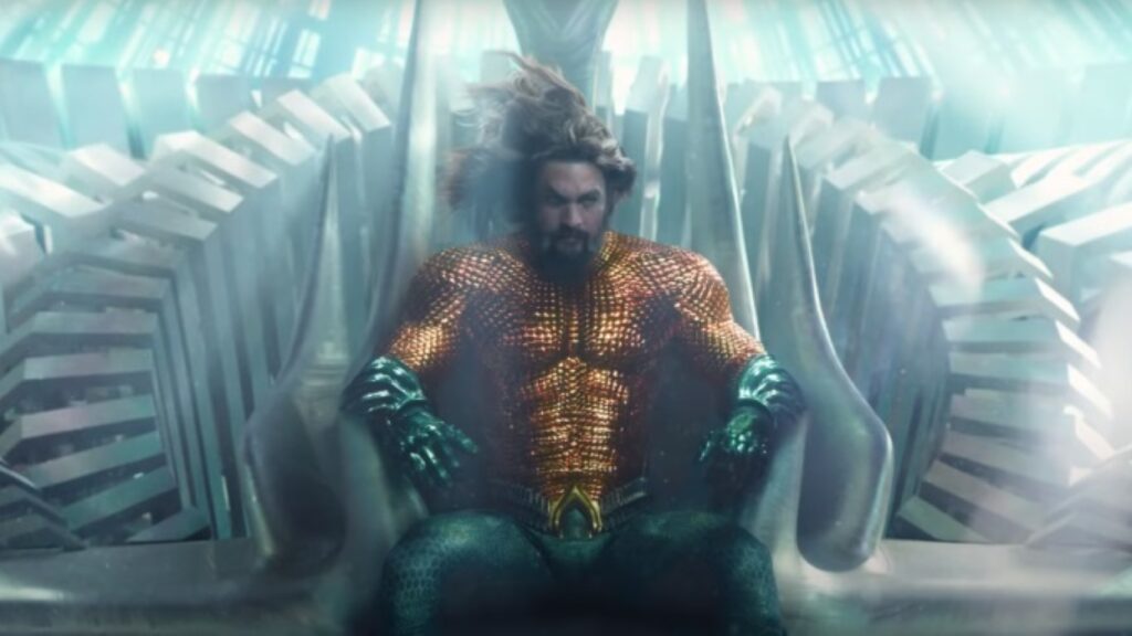 Jason Momoa como Aquaman (Reprodução / DC)
