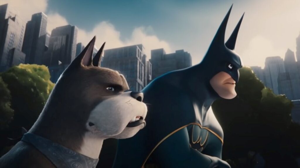 Keanu Reeves é o novo Batman em trailer de Liga dos Superpets Ace e Batman em DC Liga dos Superpets (Reprodução / DC)