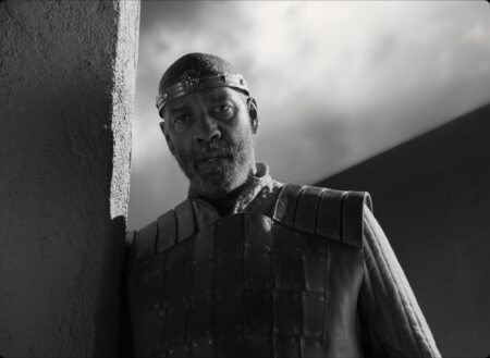 Denzel Washington em A Tragédia de Macbeth