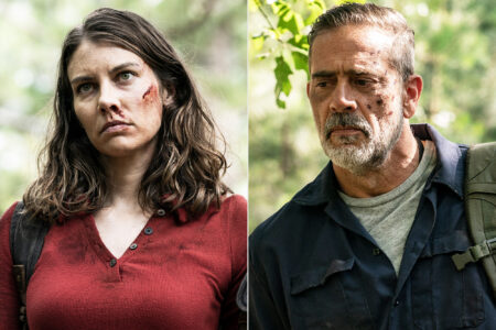 maggie lauren cohan negan jeffrey dean morgan