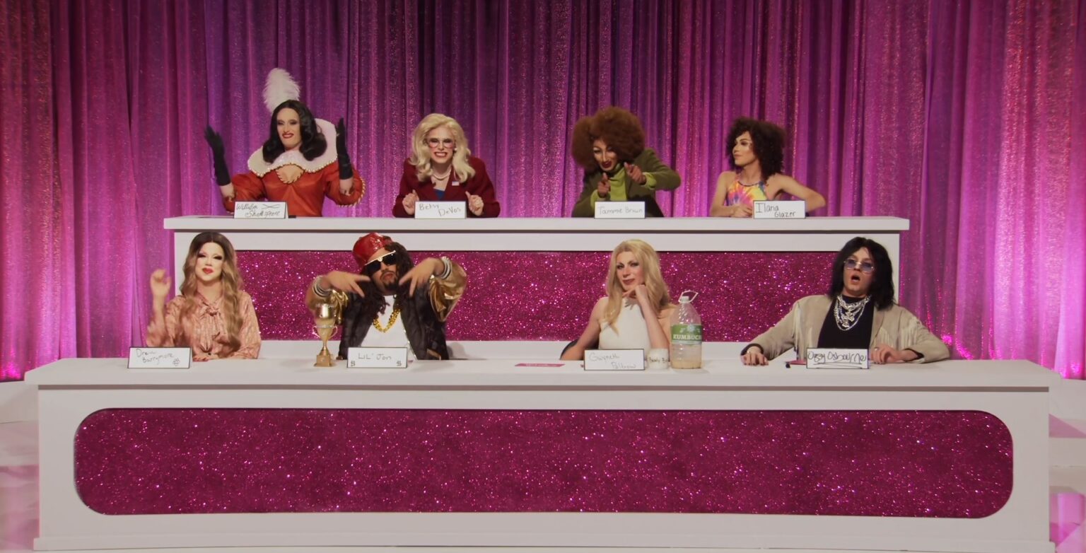 Drag Race | Desastre sem igual em episódio traz mais um twist Snatch Game da 14ª temporada de RuPaul's Drag Race (Reprodução)
