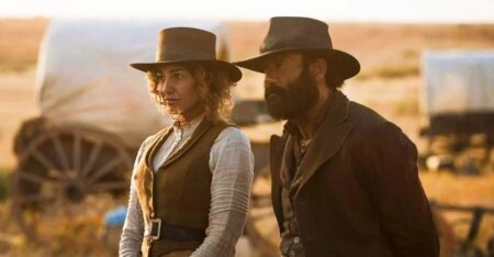 Faith Hill e Tim McGraw em 1883 (Reprodução)