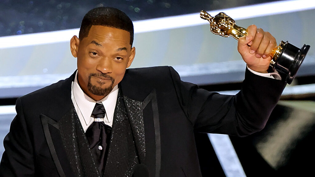 Will Smith na cerimônia do Oscar