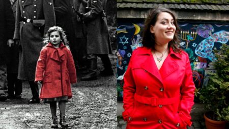 Ex-atriz mirim de A Lista de Schindler vira heroína ao abrigar refugiados ucranianos EH03bsBXUAUp1wL
