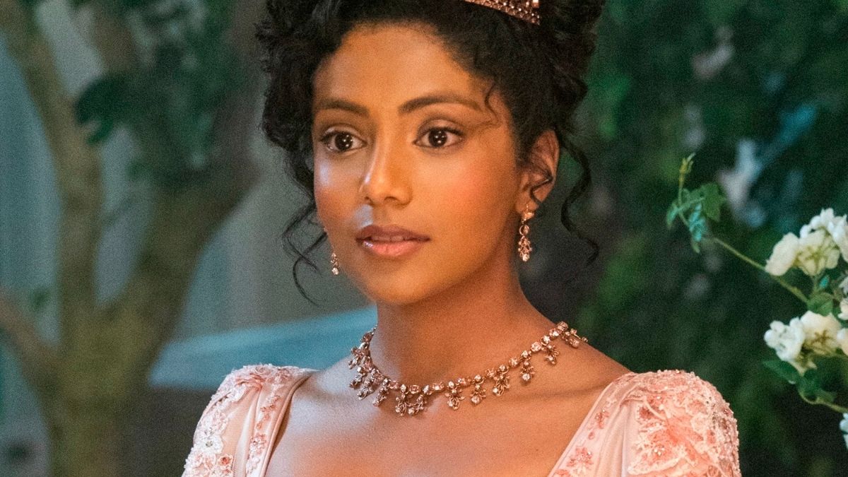 Edwina Sharma Charithra Chandran em cena de Bridgerton Reproducao Netflix 1