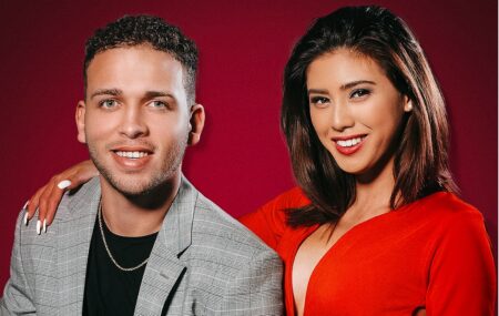Jake e April participaram juntos de Ultimato Divulgacao Netflix
