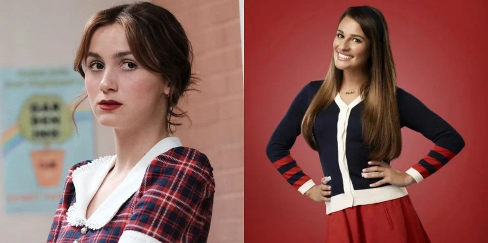 Quem seriam os personagens de Euphoria se eles estivessem em Glee? 2 Lexi em Euphoria e Rachel em Glee Montagem Reproducao