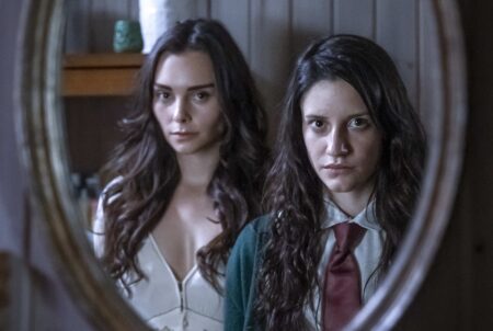 Melissa Camila Botelho e Halyna Anna Melo em cena de Desalma Divulgacao Globoplay