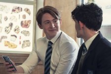 Nick (Kit Connor) e Charlie (Joe Locke) em Heartstopper (Reprodução / Netflix)