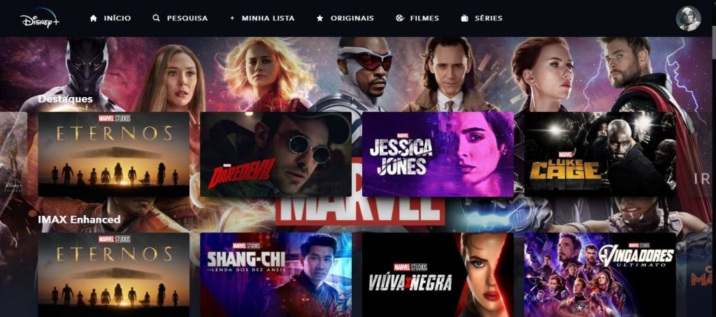 Series Netflix Marvel no Disney+