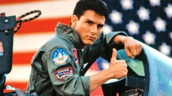 Tom Cruise em Top Gun (Reprodução)