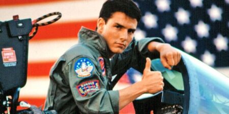 Tom Cruise em Top Gun (Reprodução)