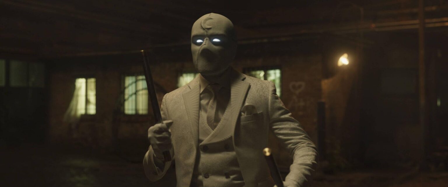 Oscar Isaac como Senhor da Lua em Cavaleiro da Lua