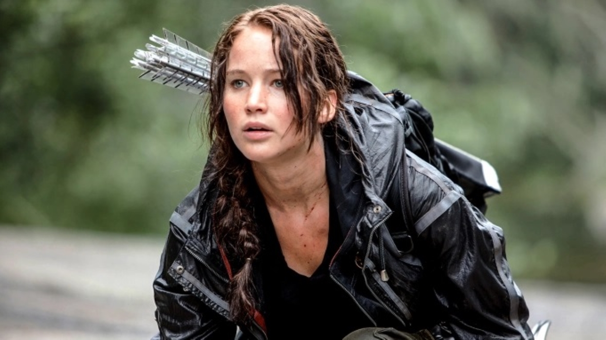 Jennifer Lawrence as Katnis in The Hunger Games (Reproduction / Lionsgate)