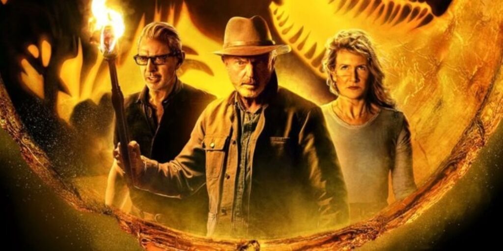 Confira as primeiras opiniões sobre Jurassic Park: Domínio Pôster de Jurassic World: Domínio (Divulgação / Univesal)
