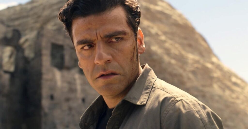 Cavaleiro da Lua: Diretor deixou pista sobre segredo do protagonista que você não percebeu Oscar Isaac como Steven Grant / Marc Spector em Cavaleiro da Lua (Reprodução / Disney+)